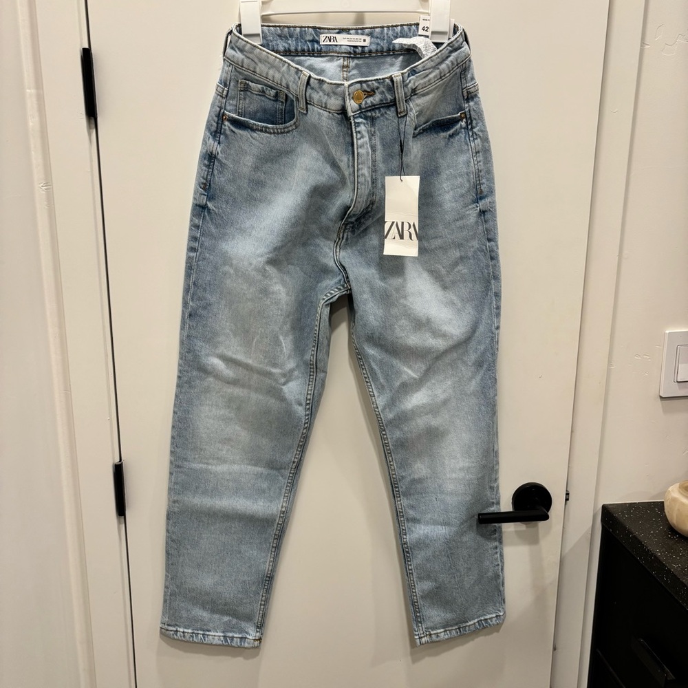 Zara Women’s Mom Fit Jeans Size 10 -Brand New with Tags